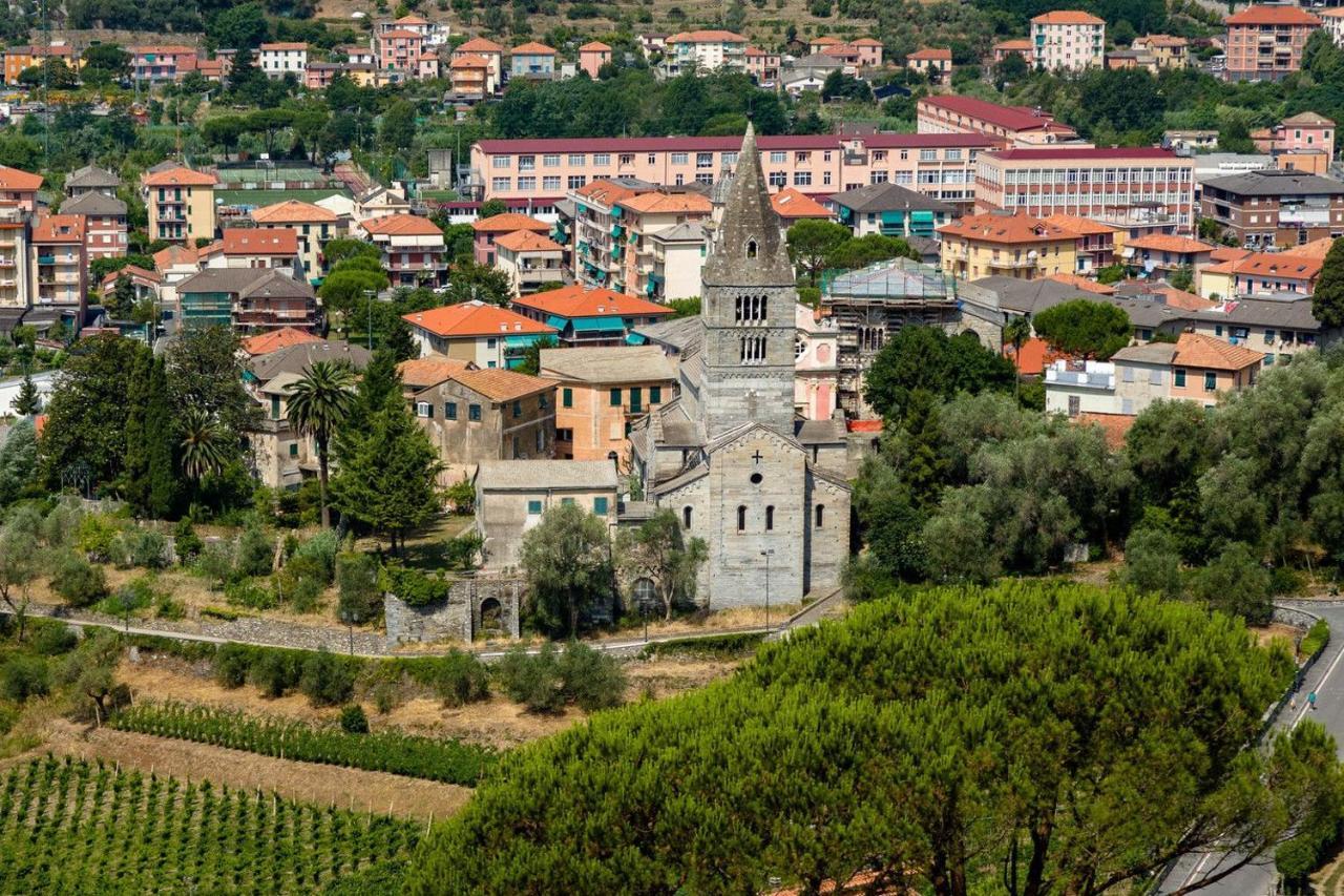 Room In Villa - Room In The Hills With Garden And Sea View San Salvatore (Genoa) Exterior foto